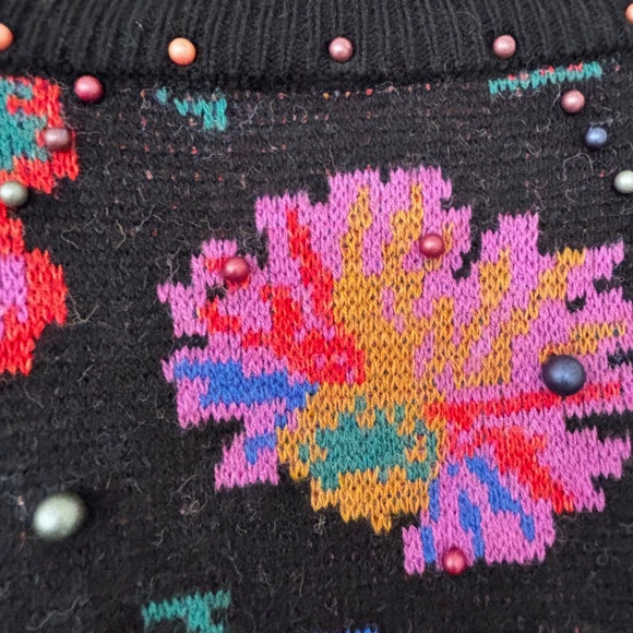 Farm Rio Beaded Sweater - Picture 7 of 8